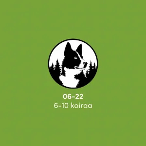 Koirametsä 6-10 koiralle, päivävuoro
