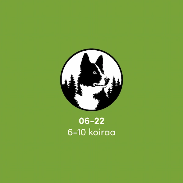 Koirametsä 6-10 koiralle, päivävuoro
